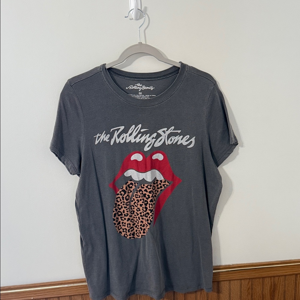 The Rolling Stones Charcoal Tee